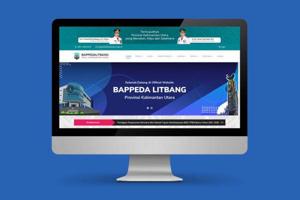 WEB PROFIL BAPPEDALITBANG Provinsi Kalimantan Utara