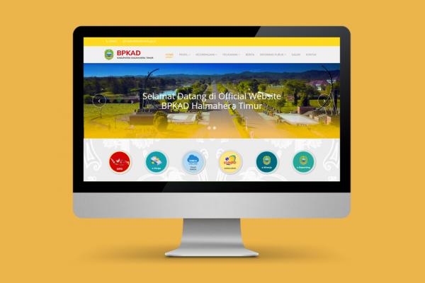 WEB PROFIL BPKAD Halmahera Timur